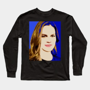 Hilary Swank Long Sleeve T-Shirt